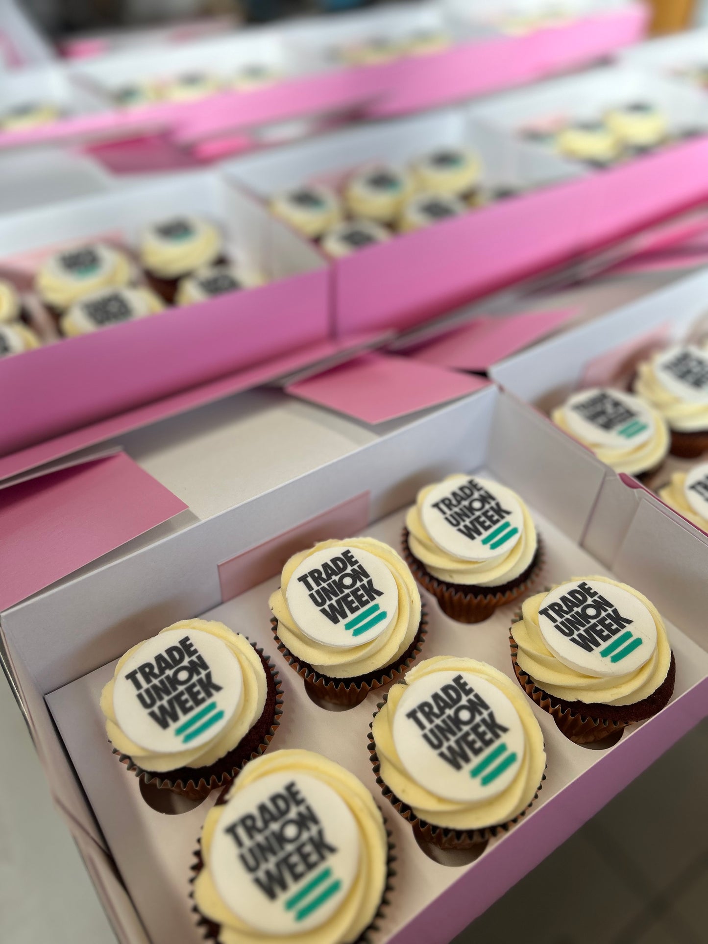 Personalised Logo/Corporate Cupcakes (Local Pick Up ONLY)