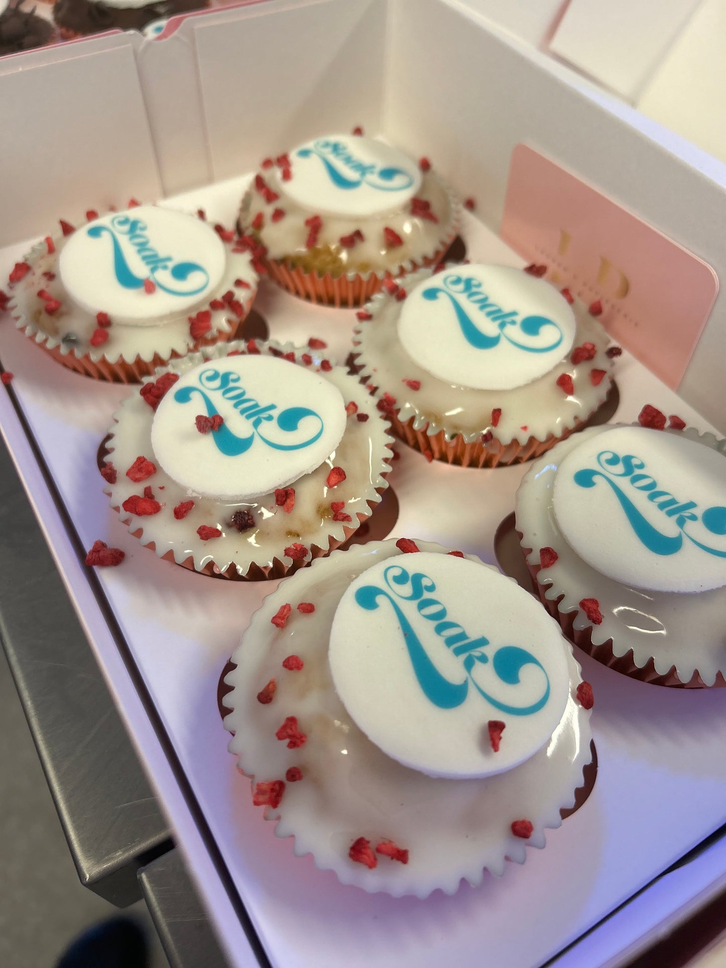 Personalised Logo/Corporate Cupcakes (Local Pick Up ONLY)
