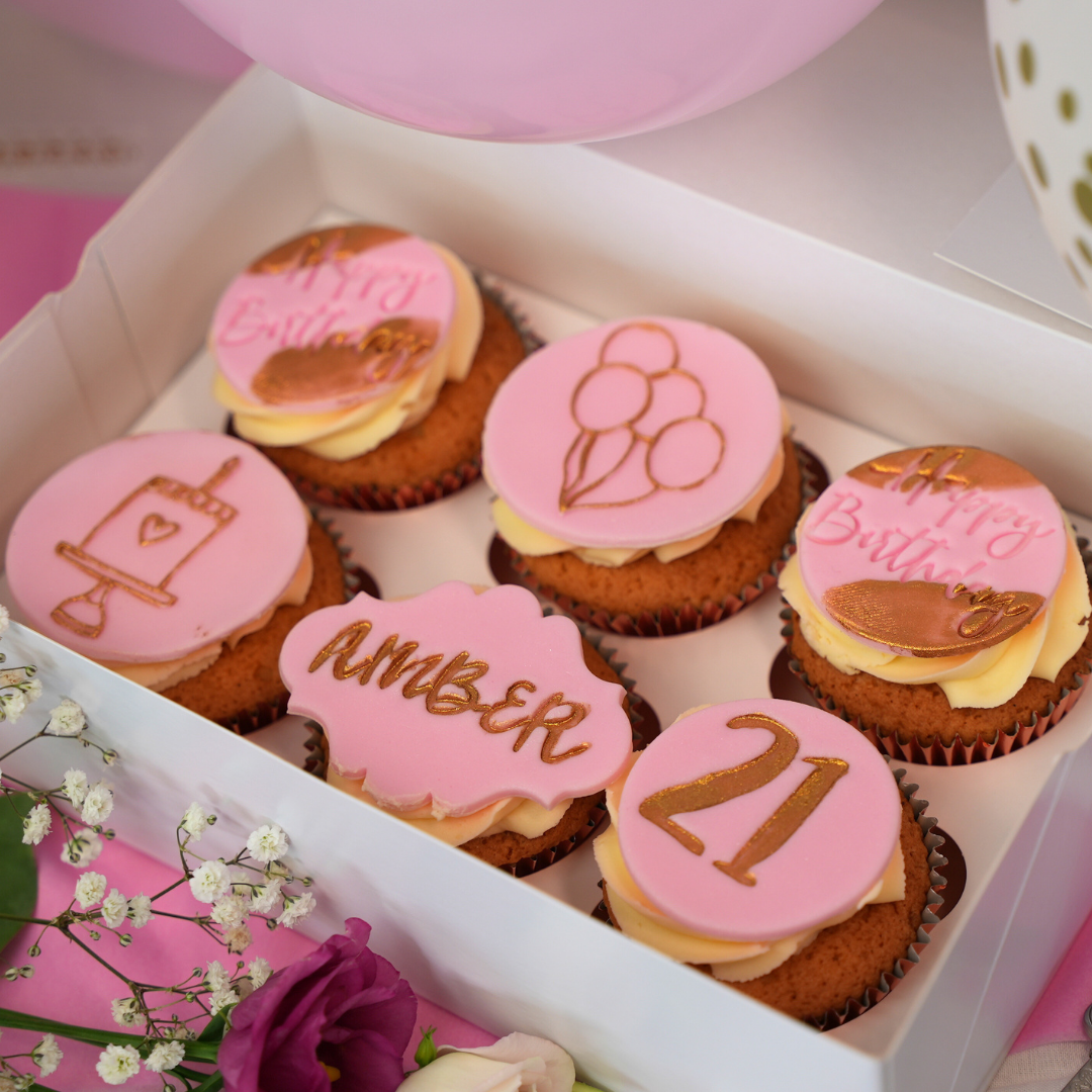 Custom Cupcakes - Box of 6 (Local Pick Up ONLY)